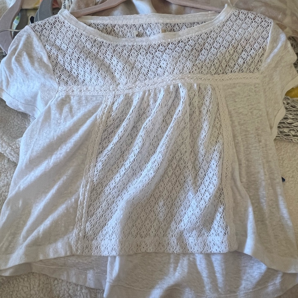 Hollister White top